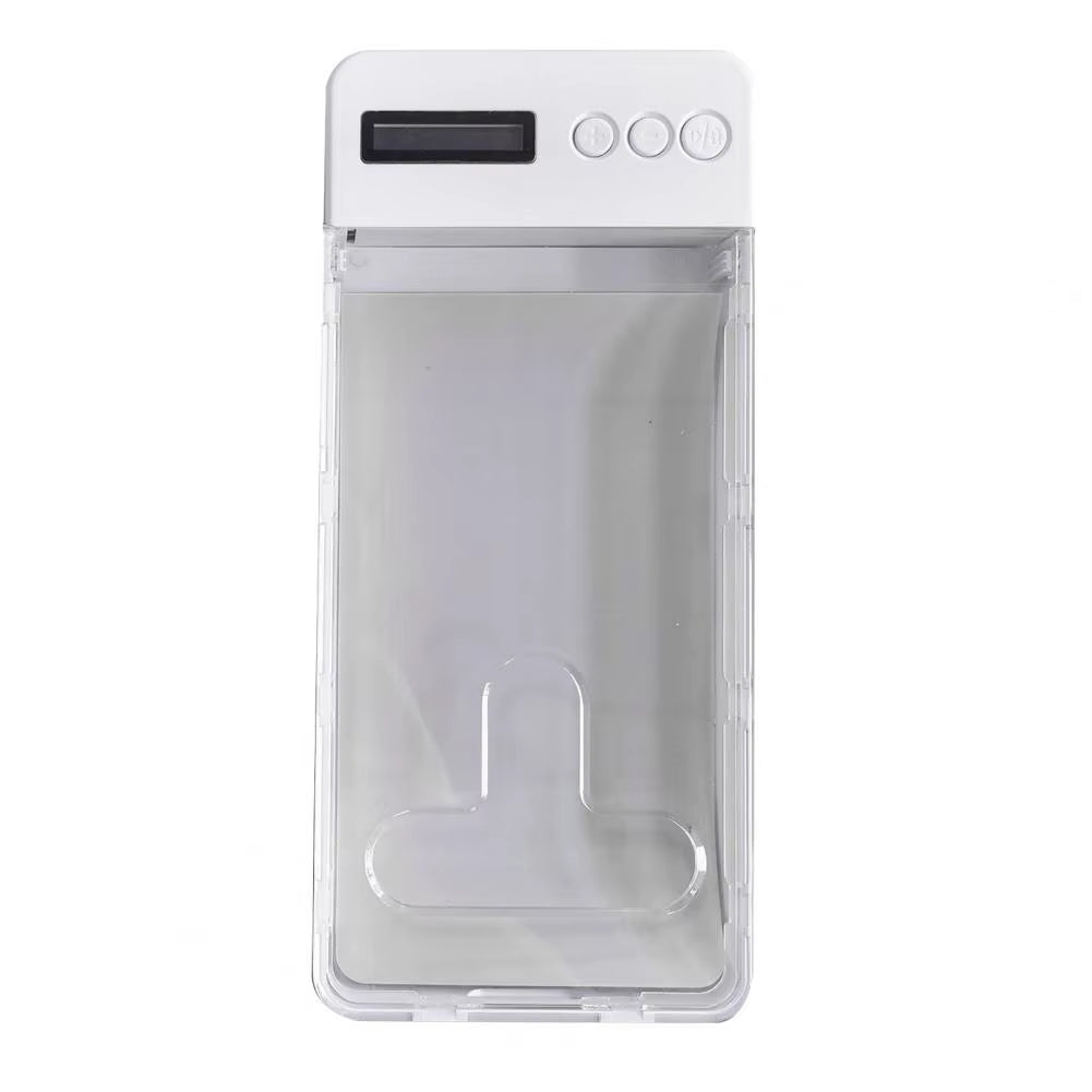 Phone Lock Box with Timer LCD Display Phone Prison Transparent Phone Locker Adults Children Students Self-Discipline Tools
